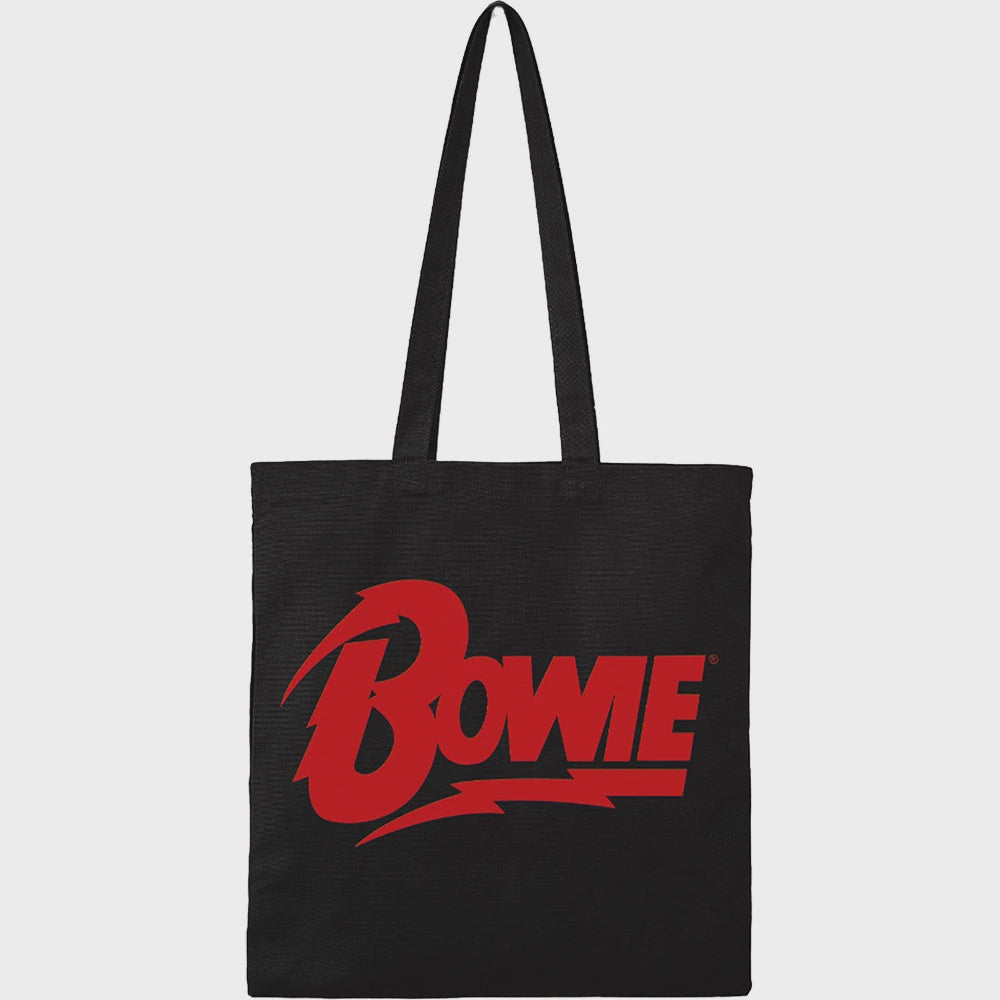 David Bowie - Logo Cotton Tote Bag
