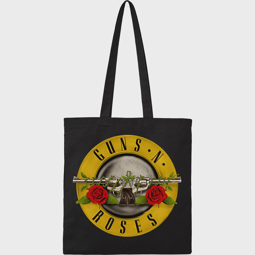 Guns N' Roses - Roses Logo Cotton Tote Bag