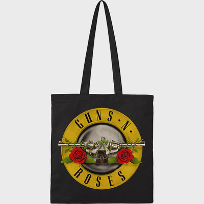 Guns N' Roses - Roses Logo Cotton Tote Bag