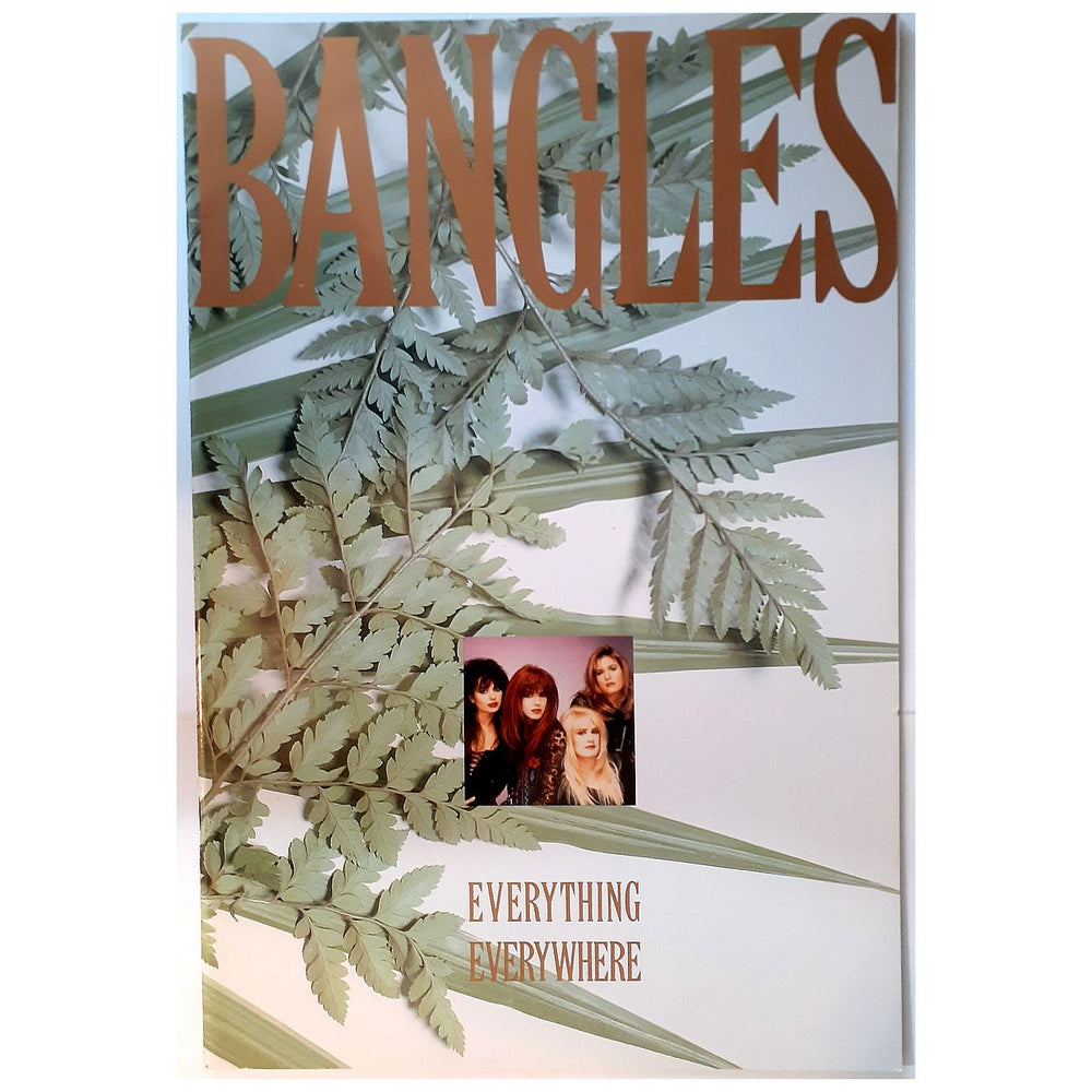 Bangles - Everything Everywhere Original 1989 Concert Tour Program ...