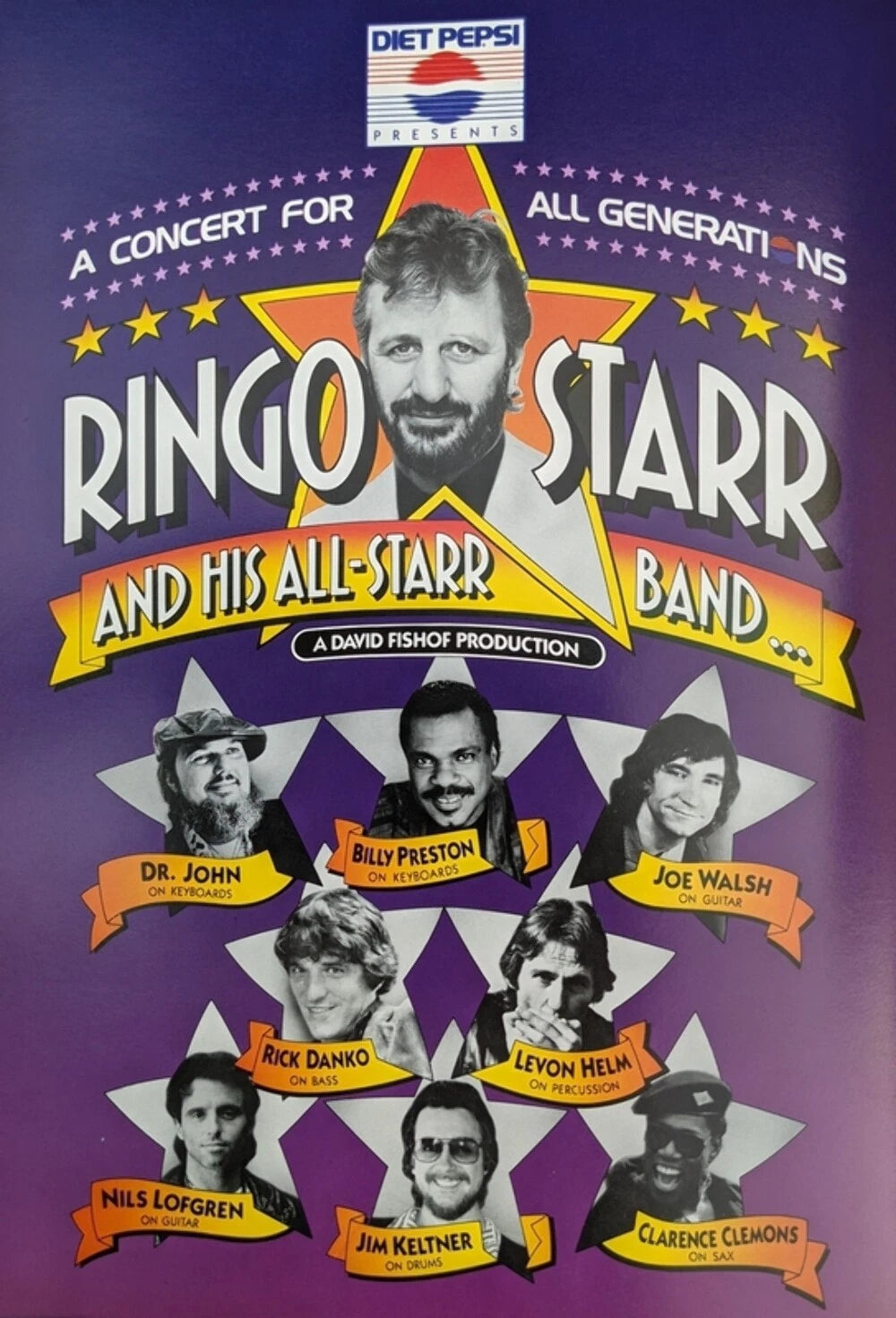 Ringo Starr & His All Star Band - 1989 Original Concert Tour Program