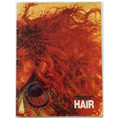 Hair - Original 1973 Australian Concert Tour Program With Ticket Stub