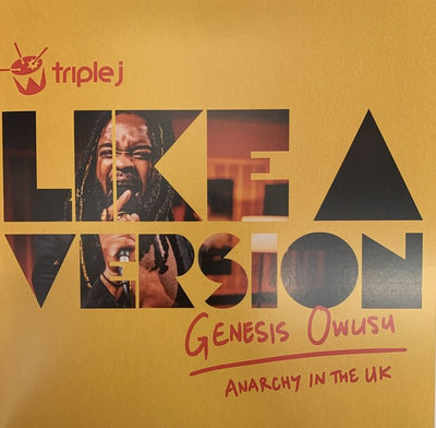 Genesis Owusu - Anarchy In The UK (Triple J Like A Version) RSD2022 7" Vinyl Single
