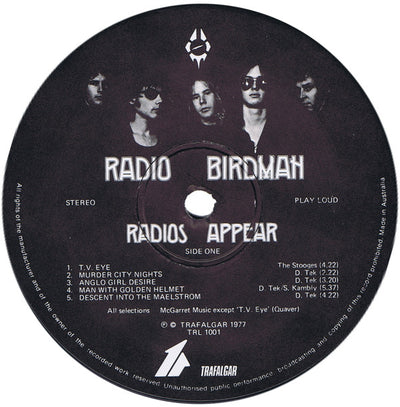 Radio Birdman - Radios Appear Vinyl LP (Used)