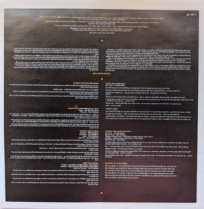 Style Council - The Cost Of Loving Autographed Vinyl LP (Used)