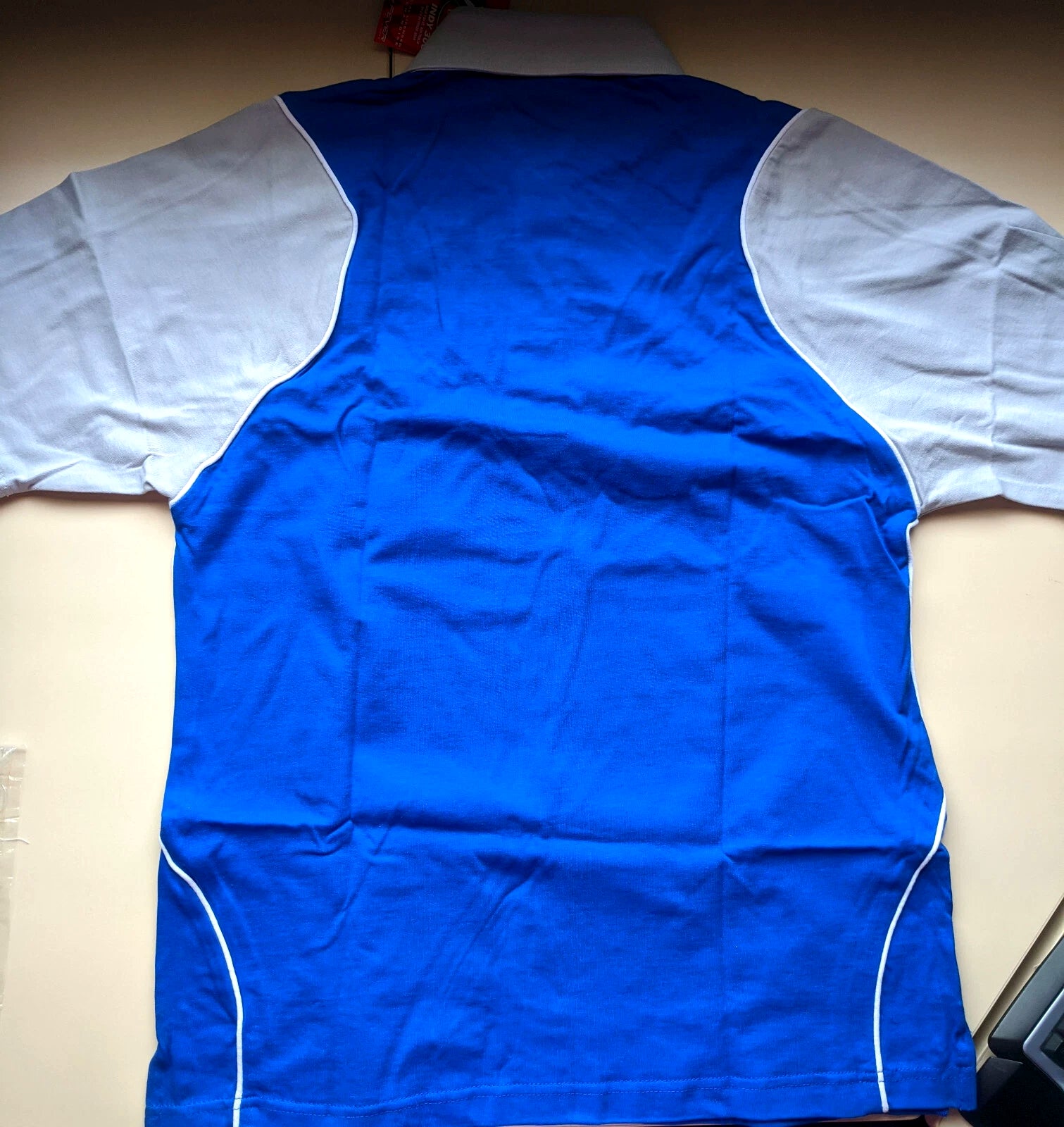 Lexmark Indy 300 - Gold Coast Australia 2005 Official Sponsor Polo Shirt Blue/Grey Size S (New)