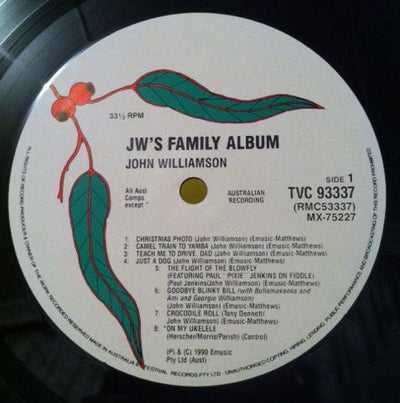 John Williamson - JW'S Family Album Vinyl LP (Used)