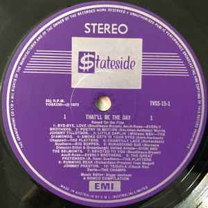 Soundtrack - That'll Be The Day Vinyl 2LP (Used)