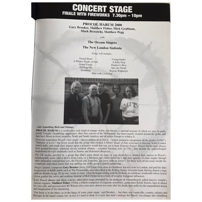 Various Artists - The Web A Festival Supporting The Arts 2000 UK Original Concert Tour Program