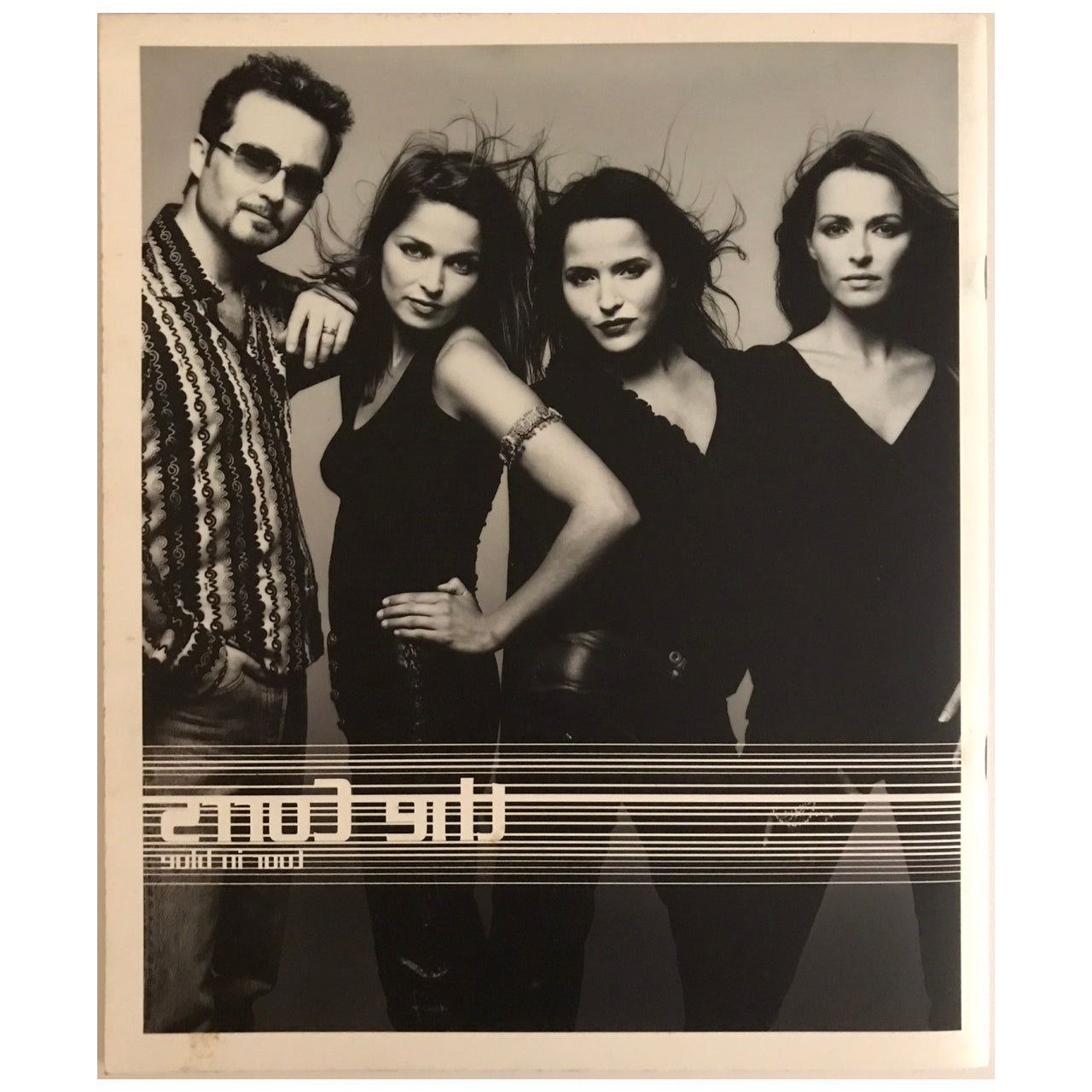 Corrs - Tour In Blue 2000 European Original Concert Tour Program With Ticket