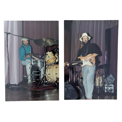 Buddy Holly's Crickets - Set Of Photos & Autographed Band Flyer