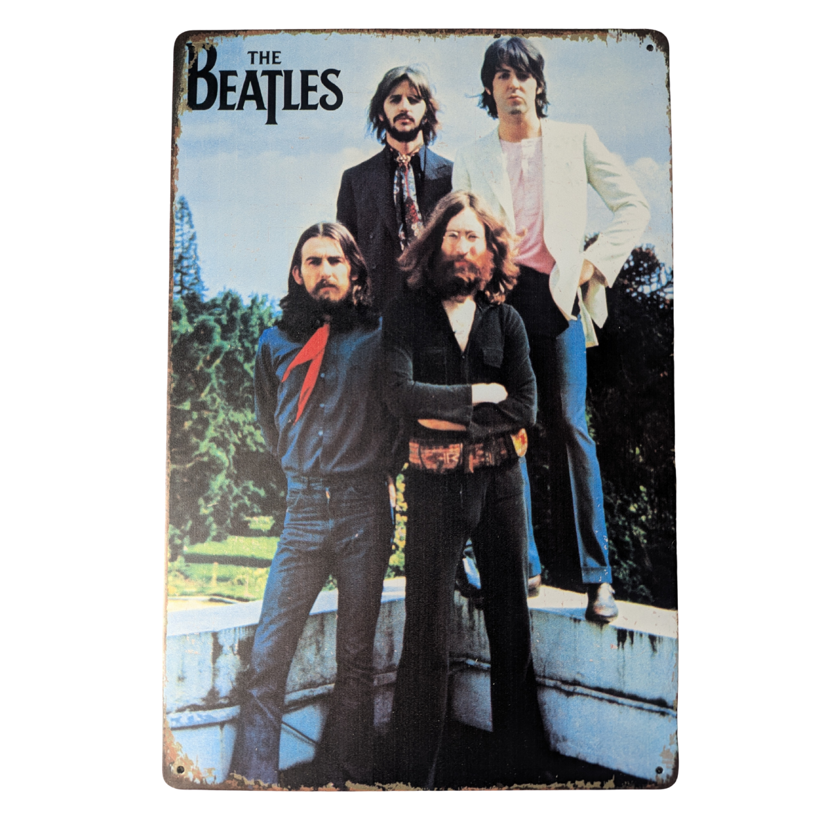 Beatles - Tin Display Sign