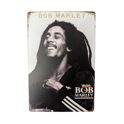 Bob Marley - Tin Display Sign