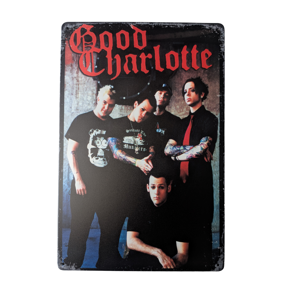 Good Charlotte - Tin Display Sign