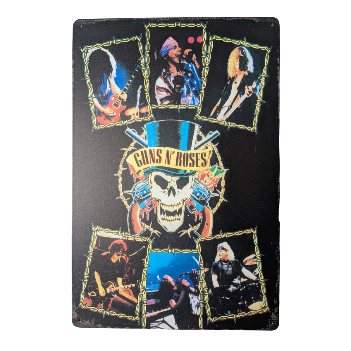 Guns N' Roses - Tin Display Sign