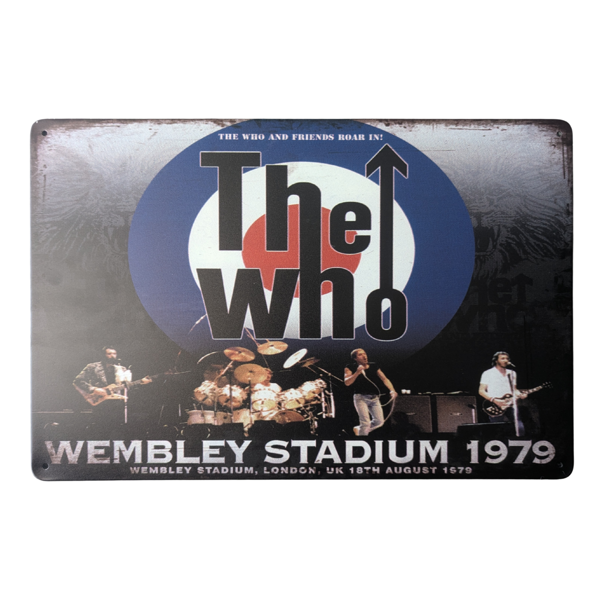 Who - Tin Display Sign