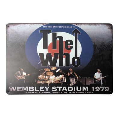Who - Tin Display Sign