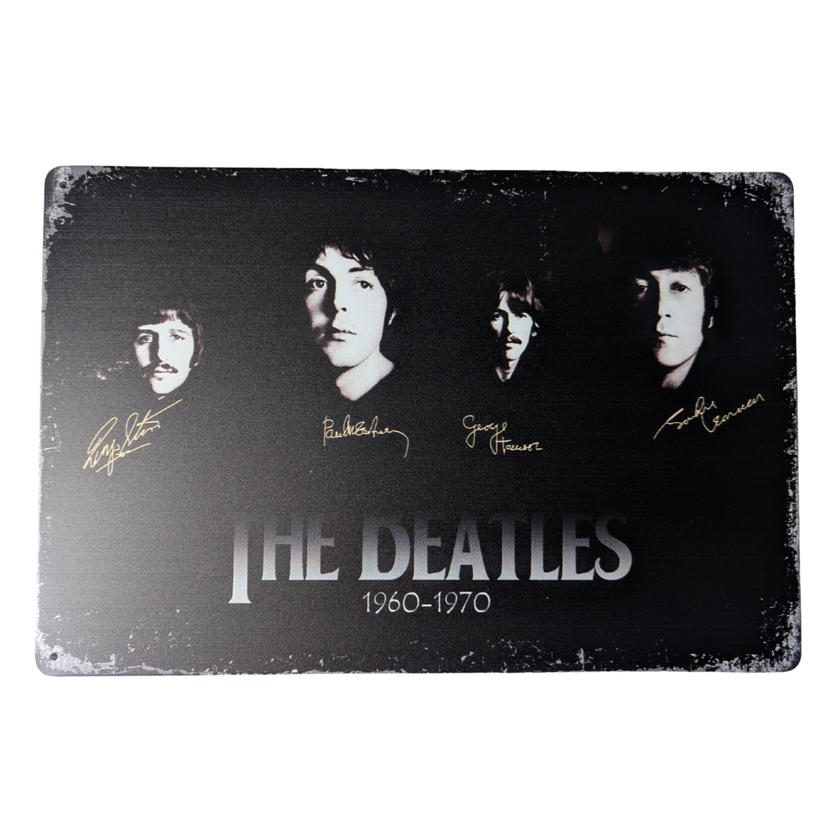 Beatles - Tin Display Sign