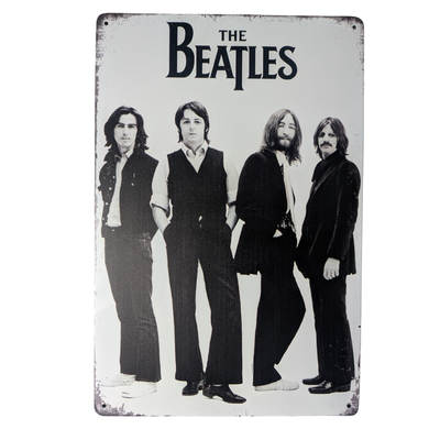 Beatles - Tin Display Sign