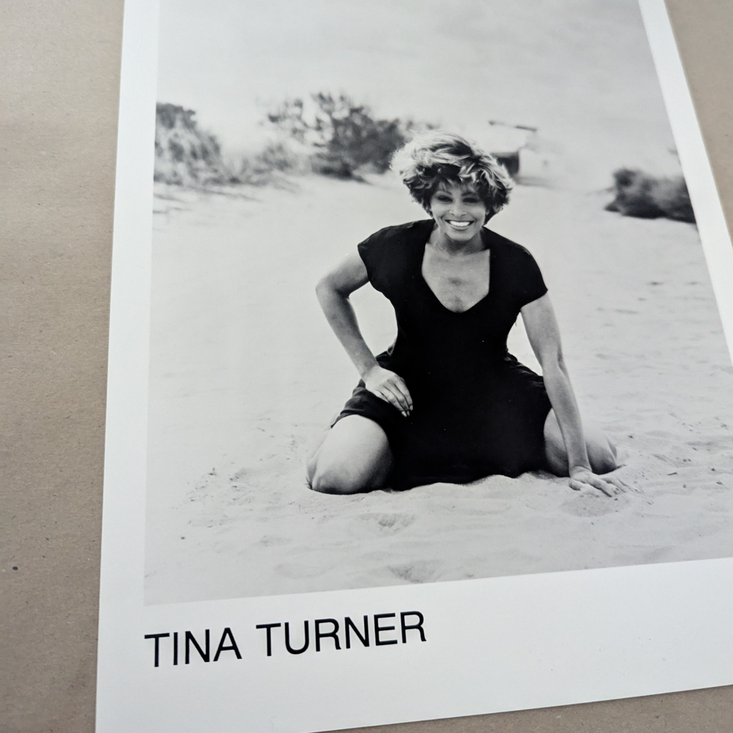 Tina Turner - Promotional Black & White Photo