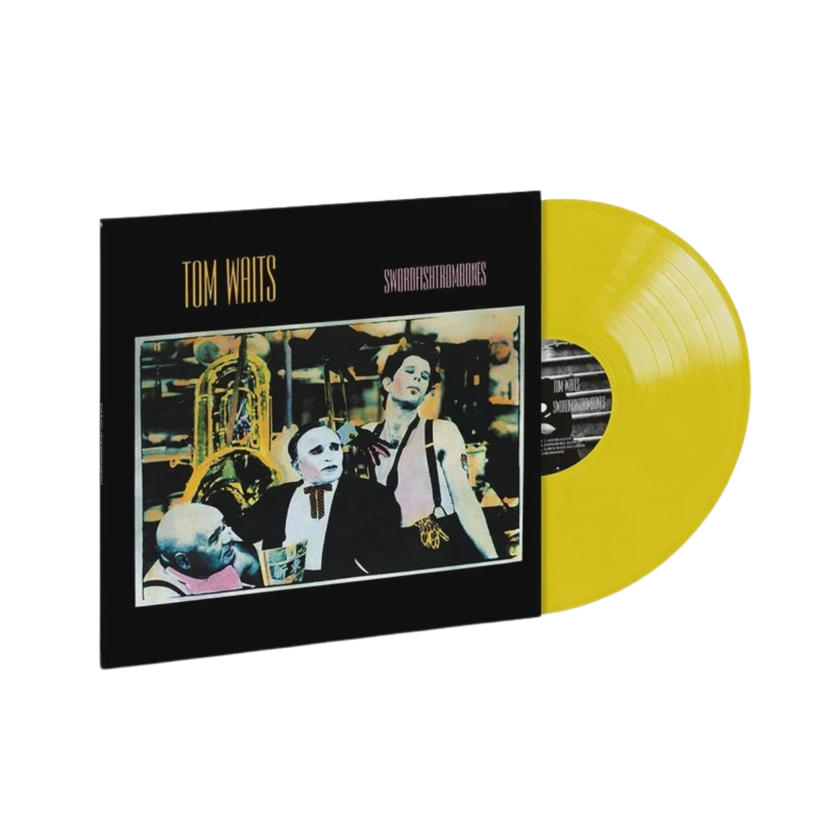 Tom Waits - Swordfishtrombones Yellow Opaque Coloured Vinyl LP