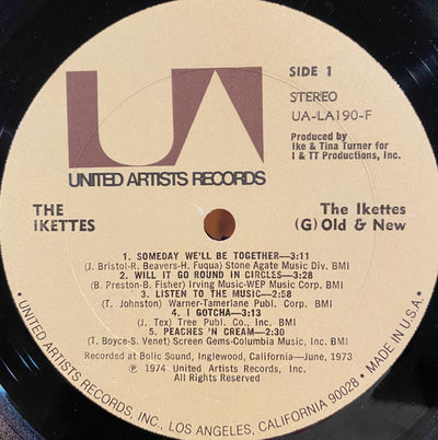 Ikettes - (G)Old & New Vinyl LP (Used)