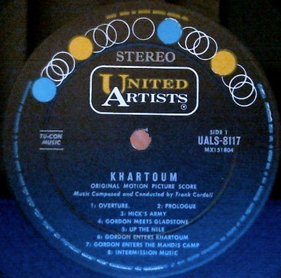 Soundtrack - Khartoum (Original Motion Picture Score) Vinyl LP (Used)