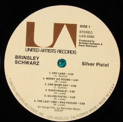 Brinsley Schwarz - Silver Pistol Vinyl LP (Used)