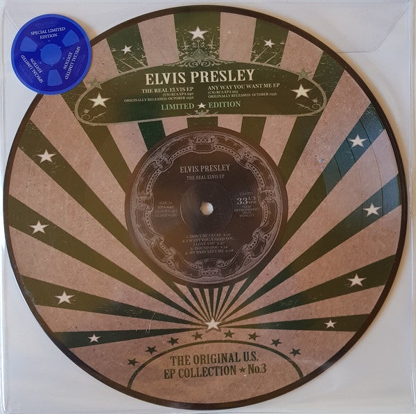 Elvis Presley - US EP Collection 3 Picture Disc Vinyl LP