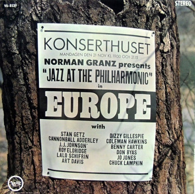 Various Artists - Jazz At The Philharmonic In Europe Vinyl LP (Used)
