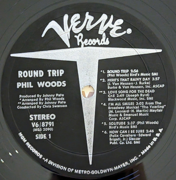 Phil Woods - Round Trip Vinyl LP (Used)