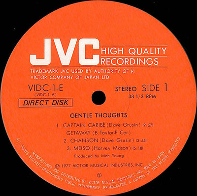 Gentle Thoughts - Gentle Thoughts Vinyl LP (Used)