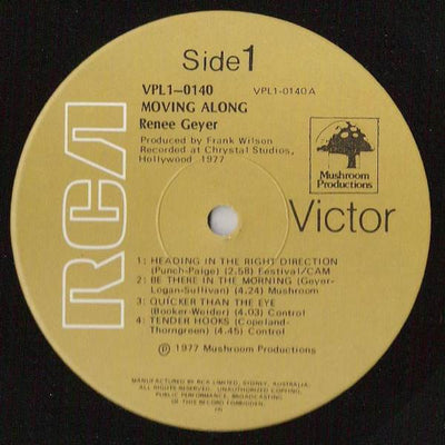 Renee Geyer – Moving Along Vinyl LP (Used)