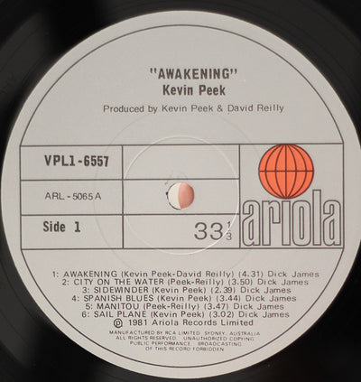 Kevin Peek - Awakening Vinyl LP (Used)