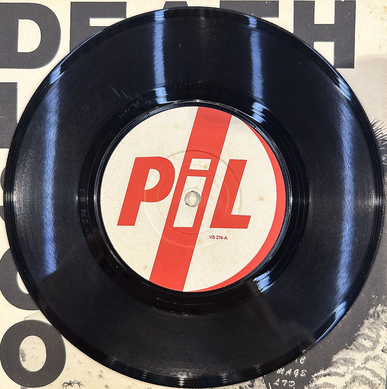 Public Image Ltd – Death Disco 7" Vinyl Single (Used)