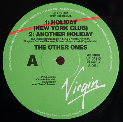 Other Ones - Holiday 12" Vinyl Single (Used)