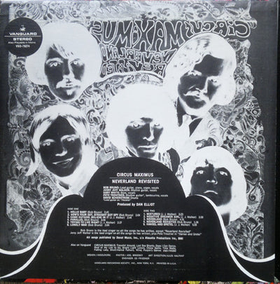 Circus Maximus - Neverland Revisited Vinyl LP (Used)
