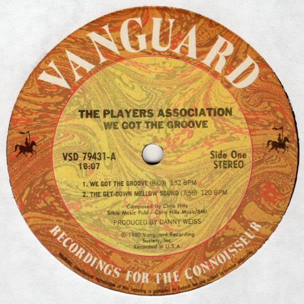 Players Association - We Got The Groove! Vinyl LP (Used)