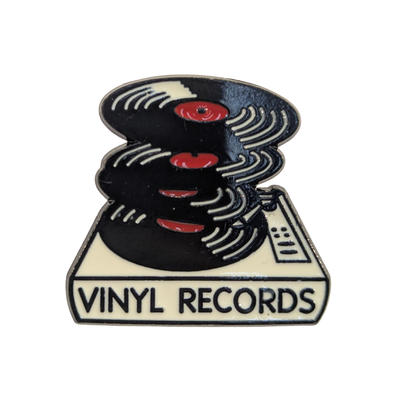 Vinyl Lovers - Vinyl Stack Pin