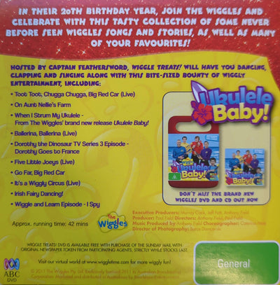 Wiggles - 20 Years Wiggle Treats Sunday Mail DVD