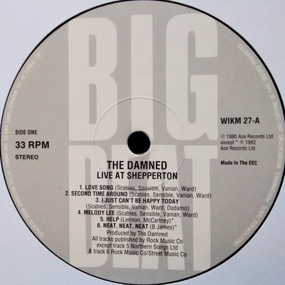 Damned - Live Shepperton 1980 Reissue Vinyl LP (Used)