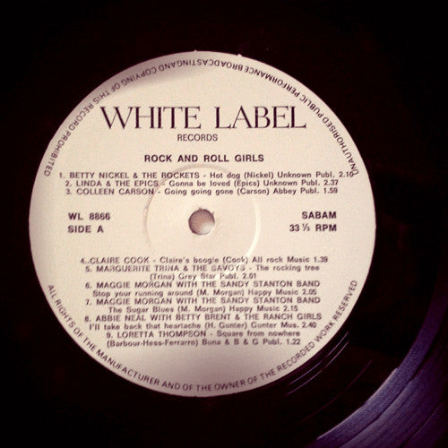 Various Artists - Rock & Roll Girls Vinyl LP (Used)