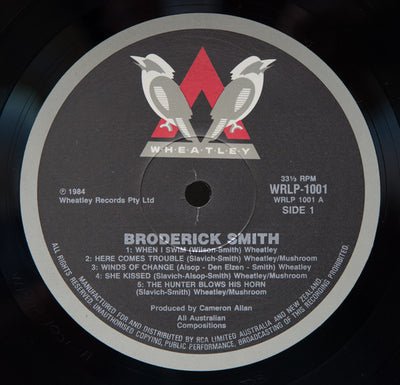 Broderick Smith - Broderick Smith Vinyl LP (Used)