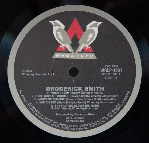 Broderick Smith - Broderick Smith Vinyl LP (Used)