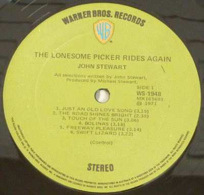 John Stewart - The Lonesome Picker Rides Again Vinyl LP (Used)
