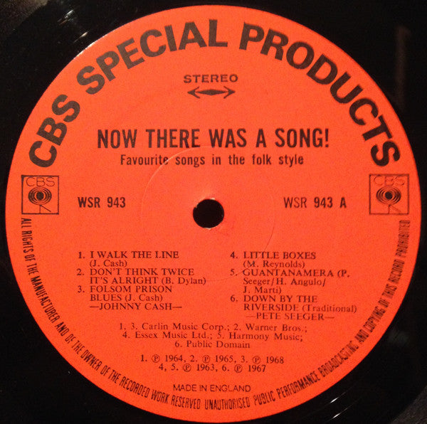 Various Artists - Now There Was A Song Vinyl LP (Used)