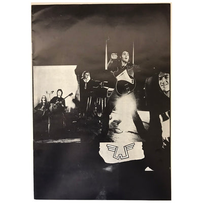 Wings - Wings Over Europe 1972 Original Concert Tour Program
