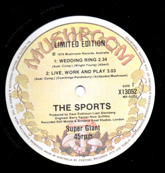 Sports - O.K. U.K! Limited Edition Vinyl EP (Used)
