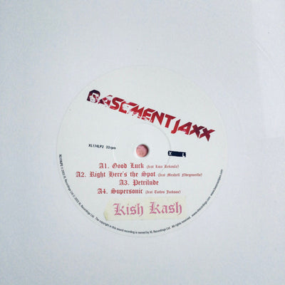 Basement Jaxx - Kish Kash Red & White Coloured Vinyl 2LP (Used)