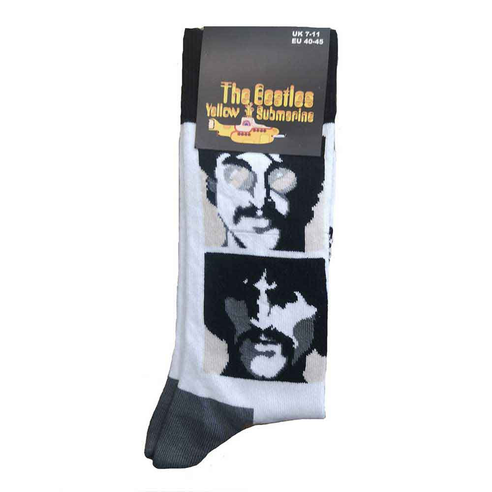 Beatles - Sea Of Silence Mono Unisex Size 7-11 Socks